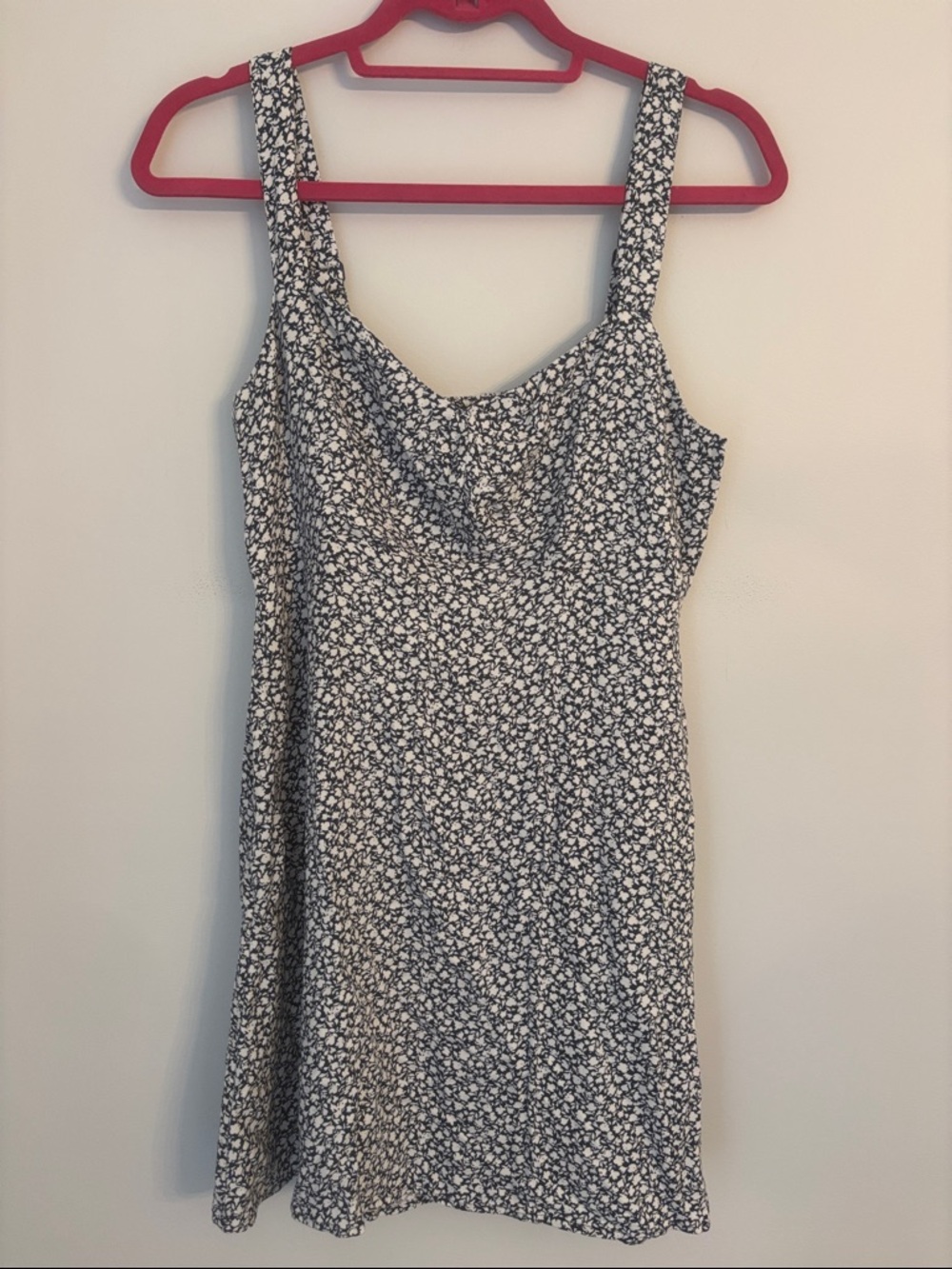 Old Navy Navy Floral Smocked Mini Dress NWT